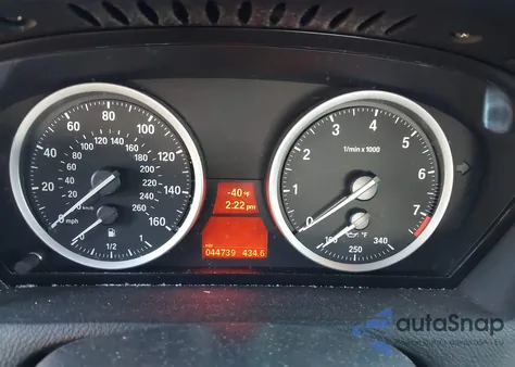 2013 BMW X6 xDrive50I z USA, uszkodzony, nr VIN 5UXFG8C55DL591652